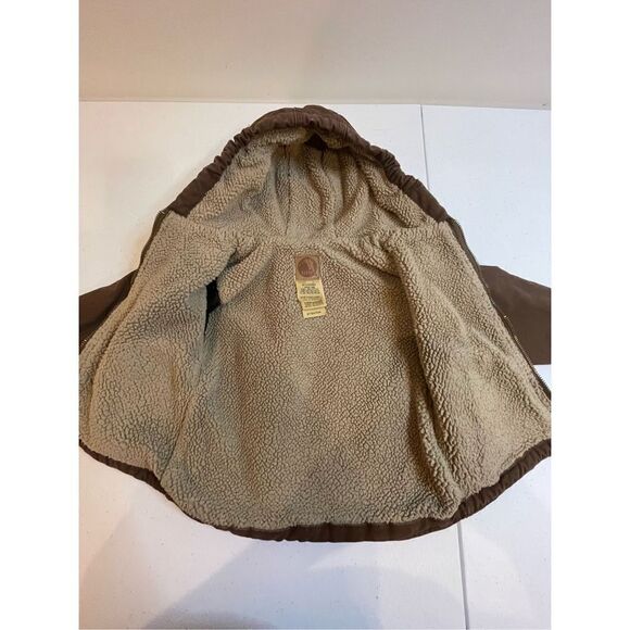 Berne 18 months brown Sherpa lined winter jacket - Picture 5 of 5